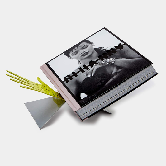 The Rihanna Book: Limited Edition (Fenty x Phaidon) featuring a Tattooed Hand Stand Hardcover