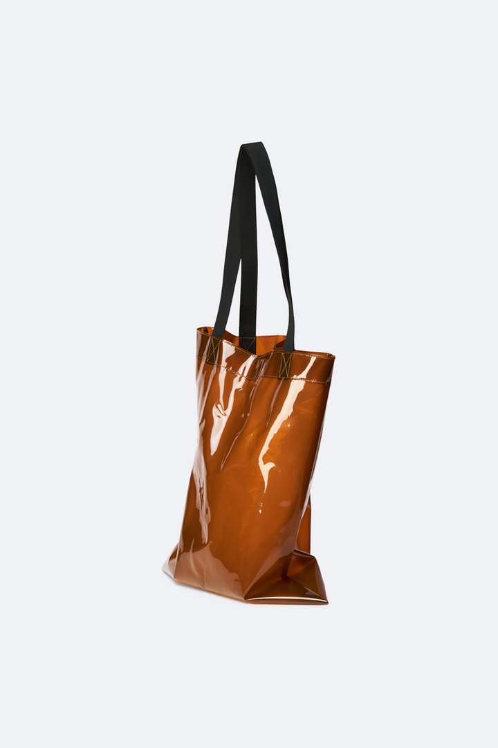 Rains transparent shopper clearance