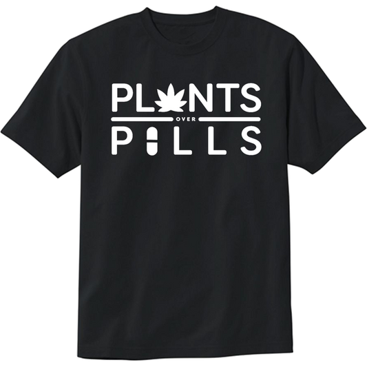 Hemp Heals | Plants Over Pills T-Shirt