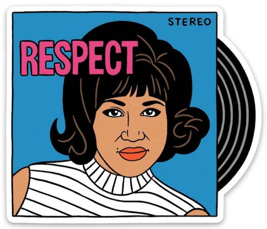 The Found | Aretha Respect Die Cut Sticker