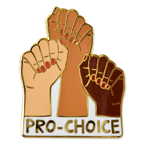 Pro-Choice Hands Pin