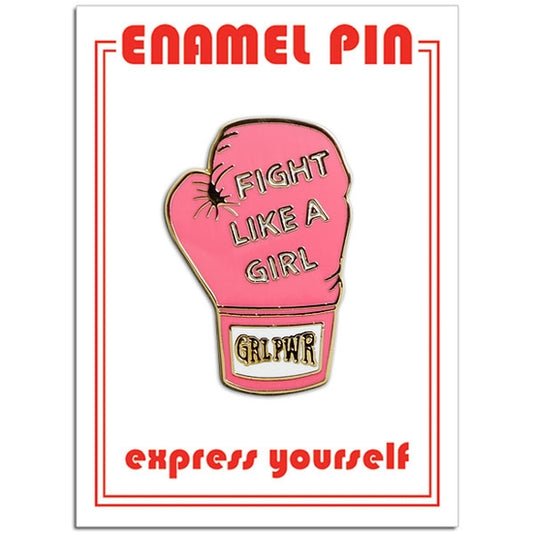 Fight Like a Girl Pin