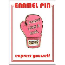Fight Like a Girl Pin