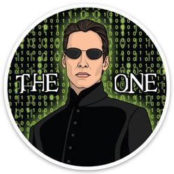 The One Die Cut Sticker