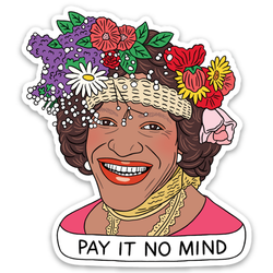 Marsha P. Johnson Die Cut Sticker