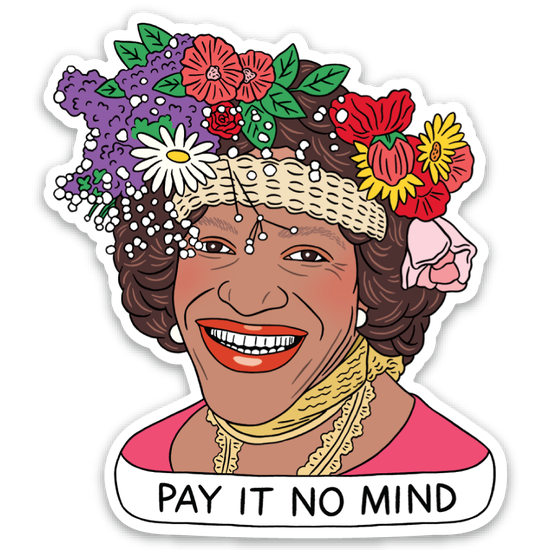 Marsha P. Johnson Die Cut Sticker