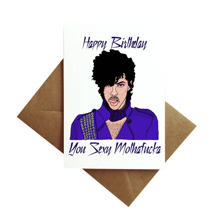 Prince Birthday Card