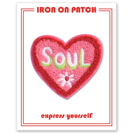 Soul Flower Heart Patch