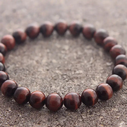 Red Tiger's Eye Bracelet