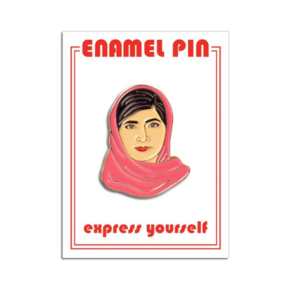 Malala Enamel Pin by The Found