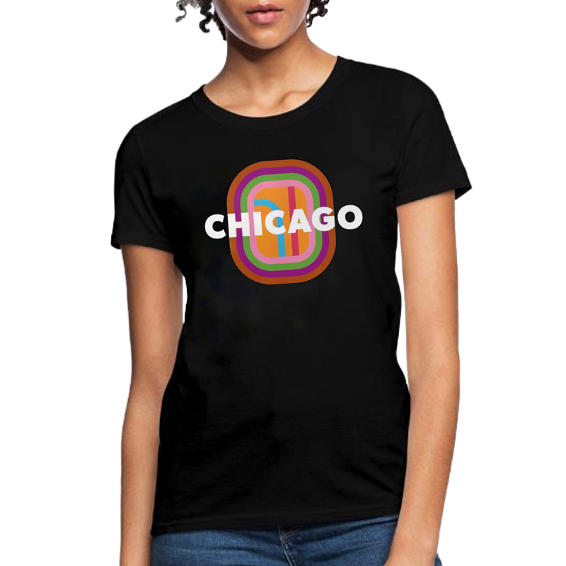 In The Loop: Chicago T Shirt Women's Cut