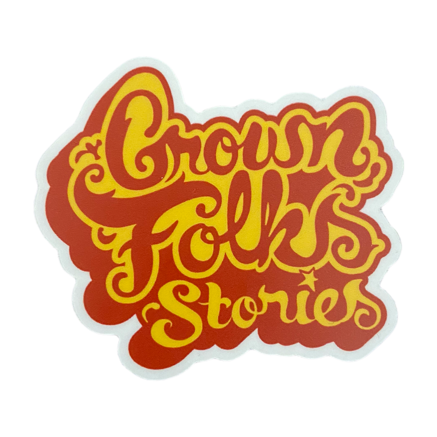 Silverroom | Grown Folks Stories Sticker