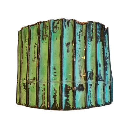 Turquoise Brushed Patina Armband