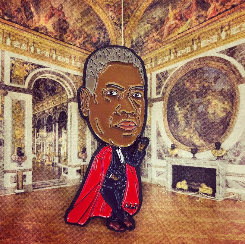 André Leon Talley Soft Enamel Pin