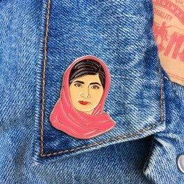 Malala Enamel Pin by The Found
