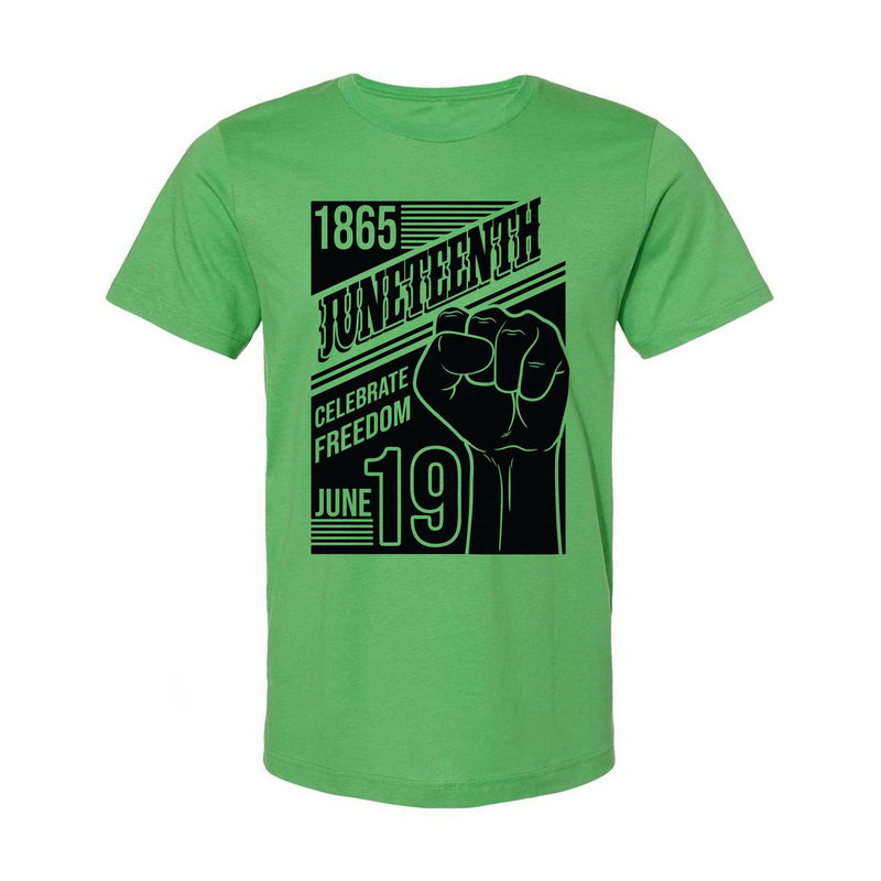 Juneteenth: Celebrate Freedom Unisex T-Shirt (Green)