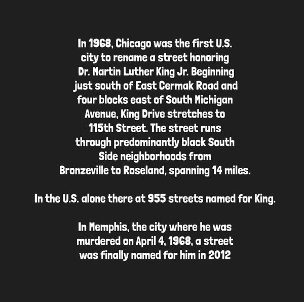 Dr. Martin Luther King Jr Street Sign Lapel Pin