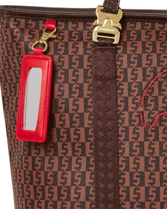 CASHIN CHECKS TOTE