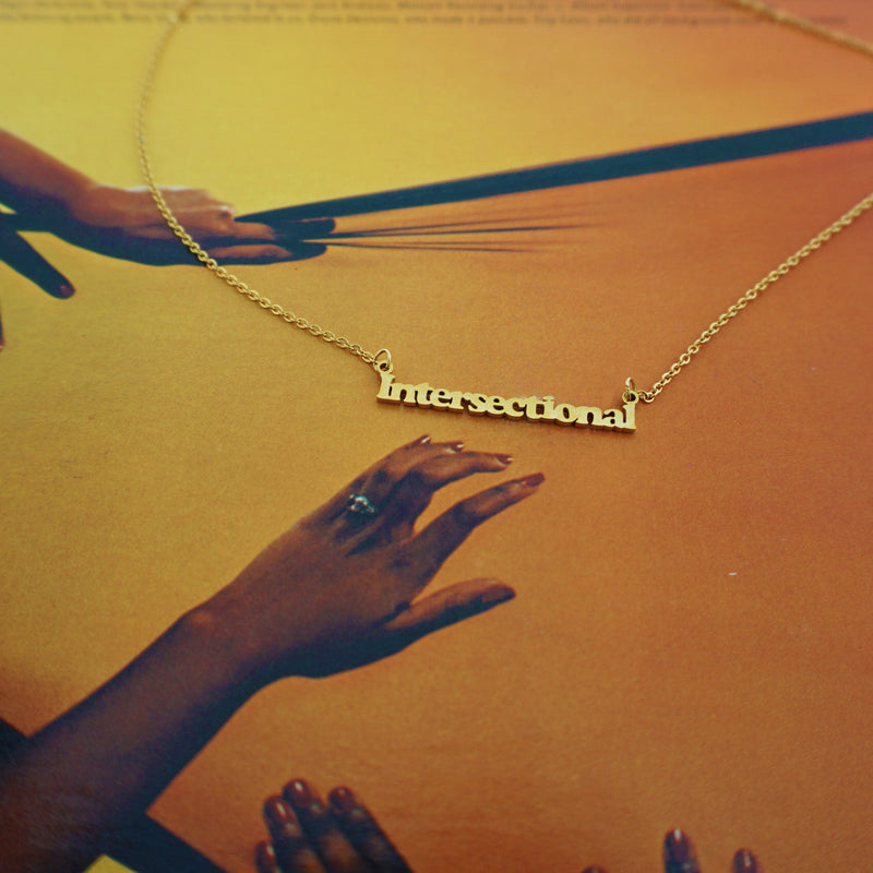 Intersectional Gold Plated Necklace