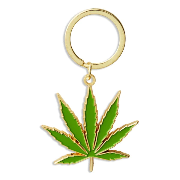 Pot Leaf Keychain