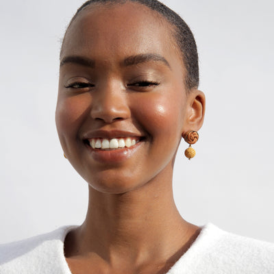 Maia Lava Clay Earrings
