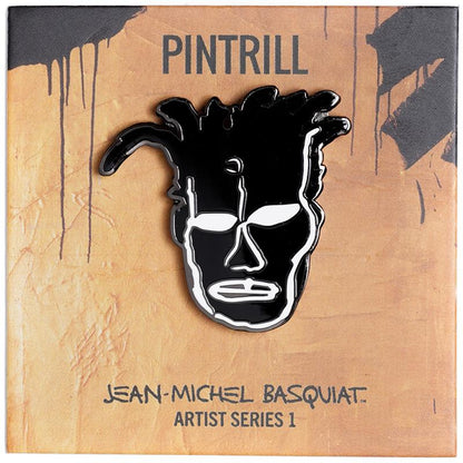PINTRILL| JEAN-MICHEL BASQUIAT - PORTRAIT PIN