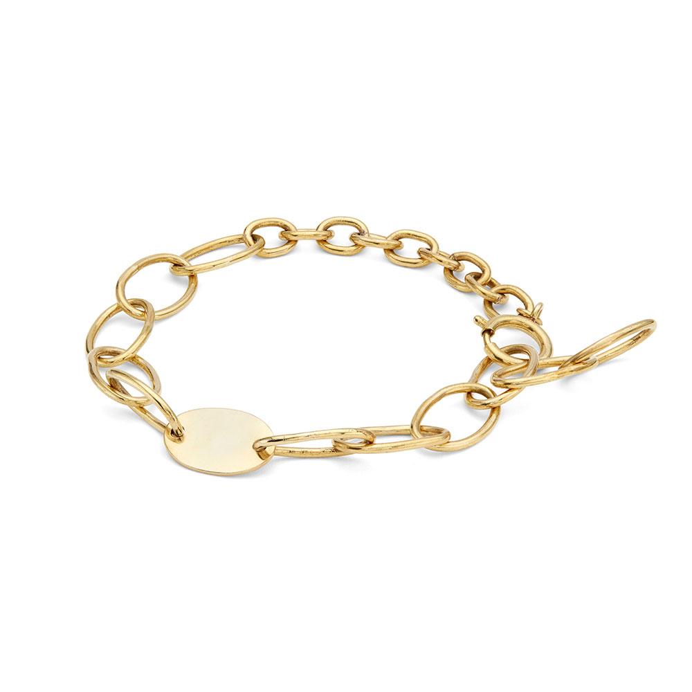 Sahani Chain Link Bracelet - Gold Plated