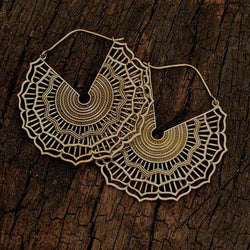 BE050| Baizaar Sundial Earrings