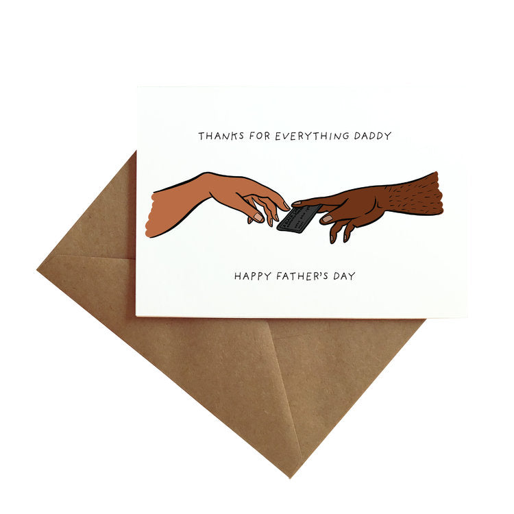 Thanks For Everything - Daddy Card